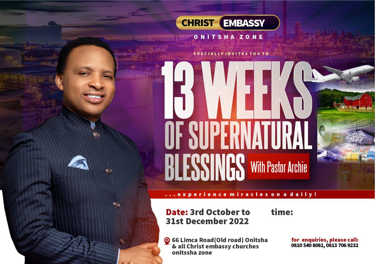 Episode 1: 13 Weeks of Supernatural Blessigs with Pastor Archie